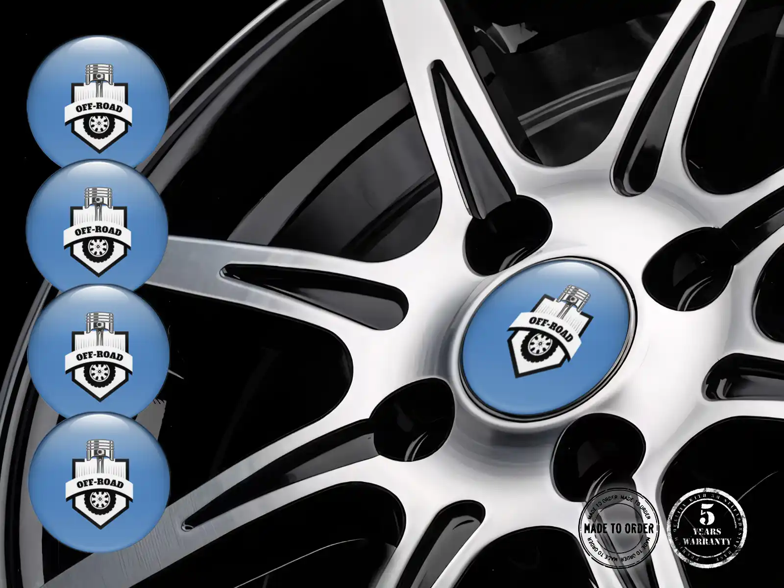 Autocollant Bombé Logo Onde Énergie Suprême